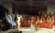 Jean-Leon Gerome Phryne before the Areopagus, oil